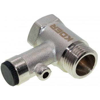 Предохранительный клапан KOER KR.1039 - 1/2” 8BAR для бойлера (без ручки)