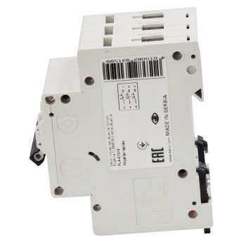 Автоматический выключатель Eaton PL4-C10/3 4,5кА 3P C 10A
