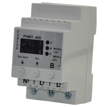 Реле контроля напряжения, мощности и тока Rubezh РНМТ-40ti