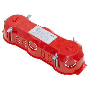 Коробка монтажная для пустых стен Mutlusan 203*60*44,5mm тройная