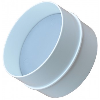 Соединитель круглых воздуховодов VENTIKA d100 с клапаном