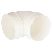 Колено для круглых воздуховодов VENTIKA d100 90°