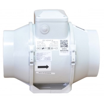 Вентилятор канальный Вентс ТТ ПРО 150 2-скоростной