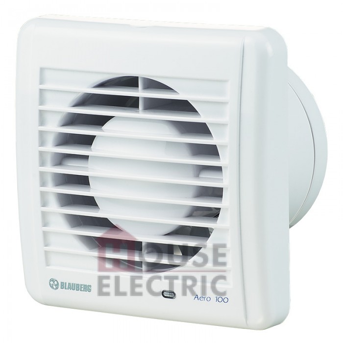Вентилятор Blauberg AERO 150 SН (выключатель + таймер + датчик влажности)