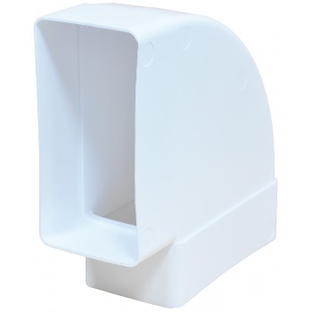 Колено горизонтальное для прямоугольных воздуховодов CKC 120*60 90°