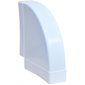 Колено горизонтальное для прямоугольных воздуховодов CKC 204*60 90°