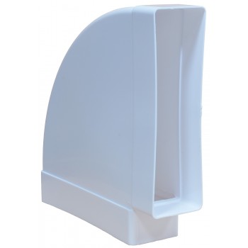 Колено горизонтальное для прямоугольных воздуховодов CKC 204*60 90°