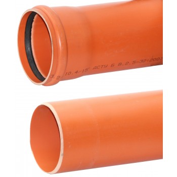 Труба для наружной канализации ИнсталПласт D160мм 2м x3,2мм