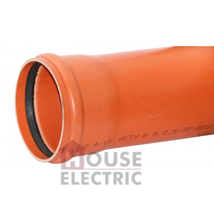 Труба для наружной канализации ИнсталПласт D110мм 3м x3.2мм