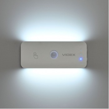 LED Светильник аккумуляторный с датчиком движения VIDEX VL-NL053W-S