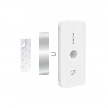 LED Светильник аккумуляторный с датчиком движения VIDEX VL-NL053W-S