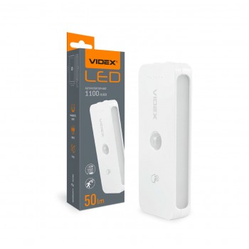 LED Светильник аккумуляторный с датчиком движения VIDEX VL-NL053W-S