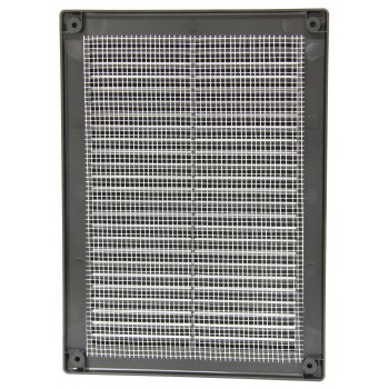 Вентиляционная решетка Awenta TRU-4 CZ 180*250 черная