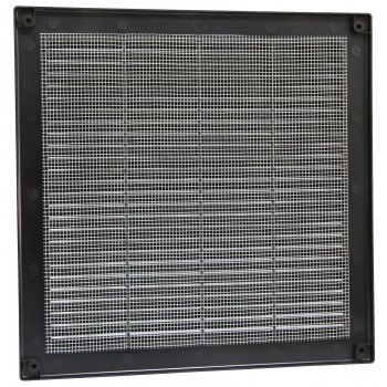 Вентиляционная решетка Awenta TRU-6 CZ 200*200 черная