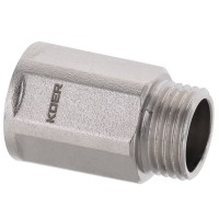 Удлинитель латунный никелированный 1/2" KOER WM.E06-30 30мм