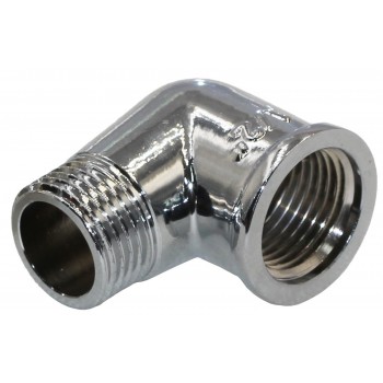 Угол латунный хромированный 1/2" вн-нар KOER KF.L06MF.CHR