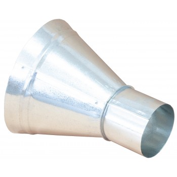 Воронка круглая стальная оцинкованная d100