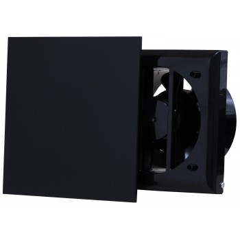 Вытяжной осевой вентилятор Ostvent Art Glass 120S Black