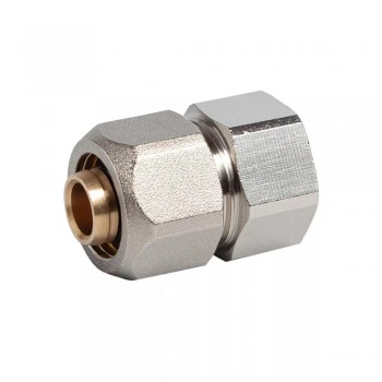 Муфта обжимная Ital 20*1/2 для металлопластика с внутренней резьбой