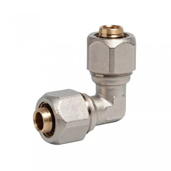 Колено обжимное Ital 20*20 для металлопластика