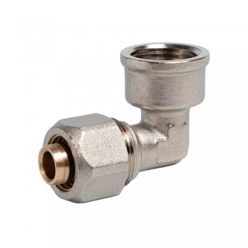 Коліно РВ 20*3/4 для металлопластика с внутренней резьбой