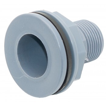 Врезка в бак пластиковая с наружной резьбой 3/4"