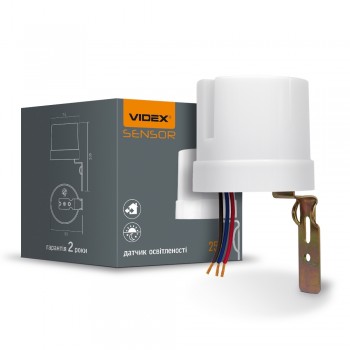 Датчик освещения VIDEX VL-SN03 25A 220V фотометрический  25885