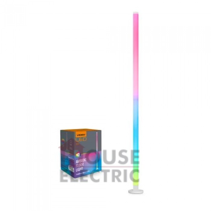 LED лампа напольная VIDEX TF20 10W RGB-Warm-Cold USB 5V/2A 10W