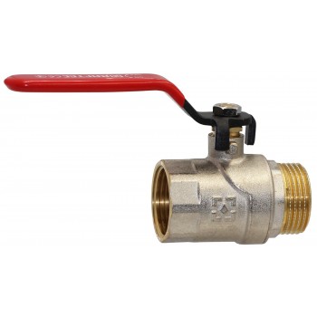 Кран шаровый Raftec RED PN40 вн-нар 1" ручка