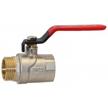 Кран шаровый Raftec RED PN40 вн-нар 1" ручка