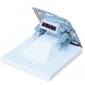 Вывод кабеля Schneider Asfora белый