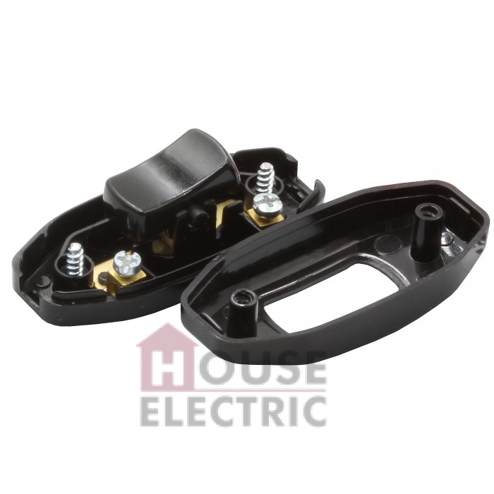 Выключатель для бра DE-PA 6А 250В черный