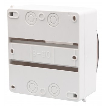 Щиток на 4-6 модуля с крышкой