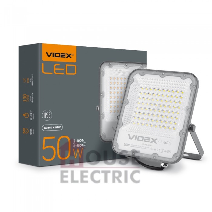 Прожектор LED VIDEX PREMIUM F2 50W 5000K