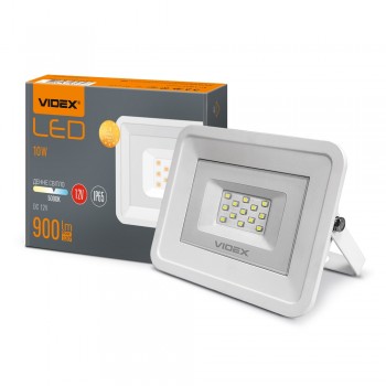 Прожектор LED VIDEX 10W 5000K 12-24V White