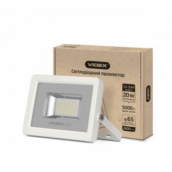 Прожектор LED VIDEX 20W 5000K 12-24V White