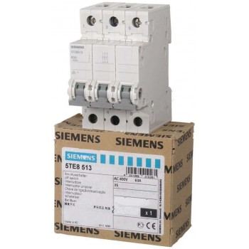 Выключатель нагрузки Siemens 5TE8513, 3-полюсный, AC, 400В, 63А.