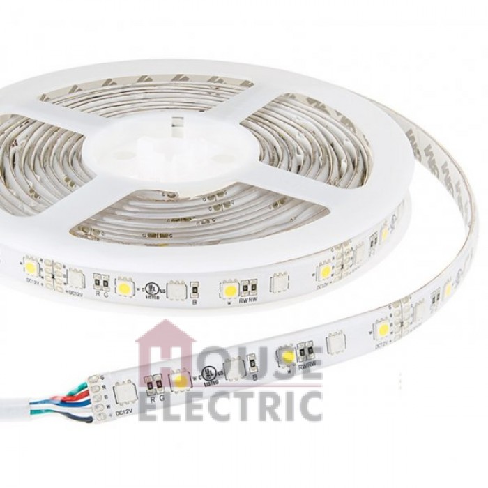 Светодиодная лента LEMANSO 2835SMD 60LED 5W IP65 green/зеленая