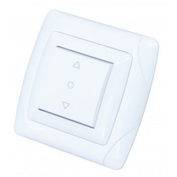 Кнопка 1кл Viko Carmen жалюзи белый