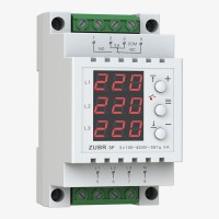 Реле напряжения трехфазное ZUBR 3F 5A