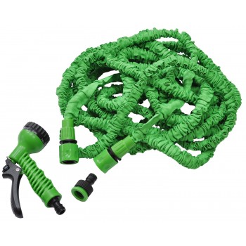 Шланг поливочный растяжной 30м с пистолетом распыления