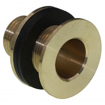 Врезка в бак Nolf латунная с наружной резьбой 1/2 дюйма