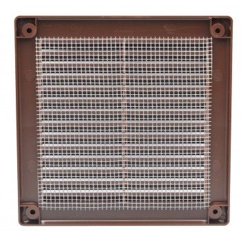 Вентиляционная решетка Awenta TRU-2 BR 150*150 коричневая