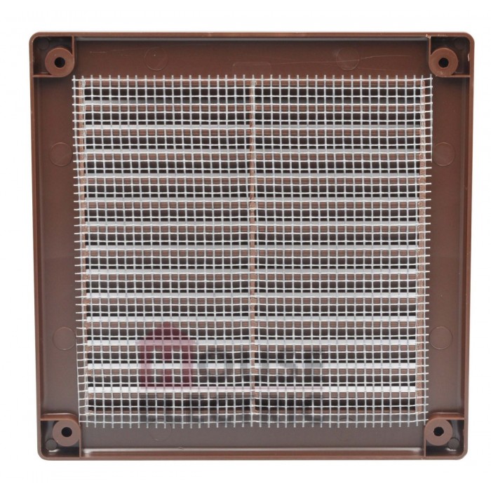 Вентиляционная решетка Awenta TRU-2 BR 150*150 коричневая