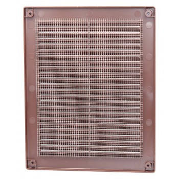 Вентиляционная решетка Awenta TRU-22 Br 200*250 коричневая