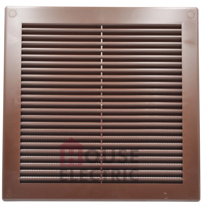 Вентиляционная решетка Awenta TRU-8 250*250 коричневая