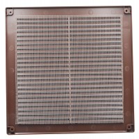 Вентиляционная решетка Awenta TRU-8 Br 250*250 коричневая