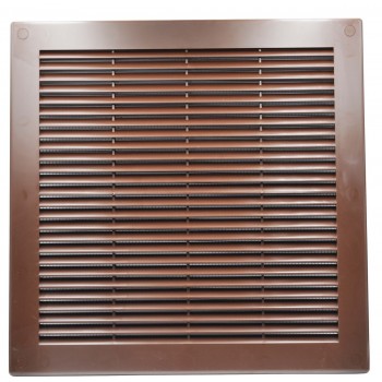 Вентиляционная решетка Awenta TRU-10 300*300 коричневая