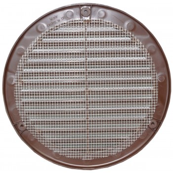 Вентиляционная решетка Awenta TRU-18 Br d150 коричневая