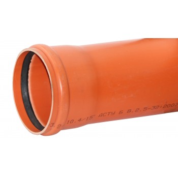 Труба для наружной канализации ИнсталПласт D160мм 4м x3,2мм